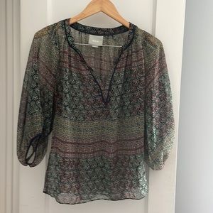 Anthro Maeve Blouse